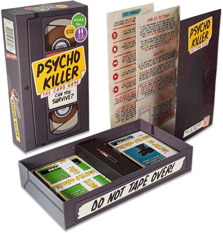 Psycho Killer: A Card Game for Psychos